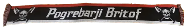 Navijaški šal Pogrebarji Britof